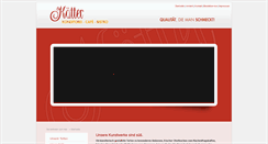Desktop Screenshot of cafe-koetter.de